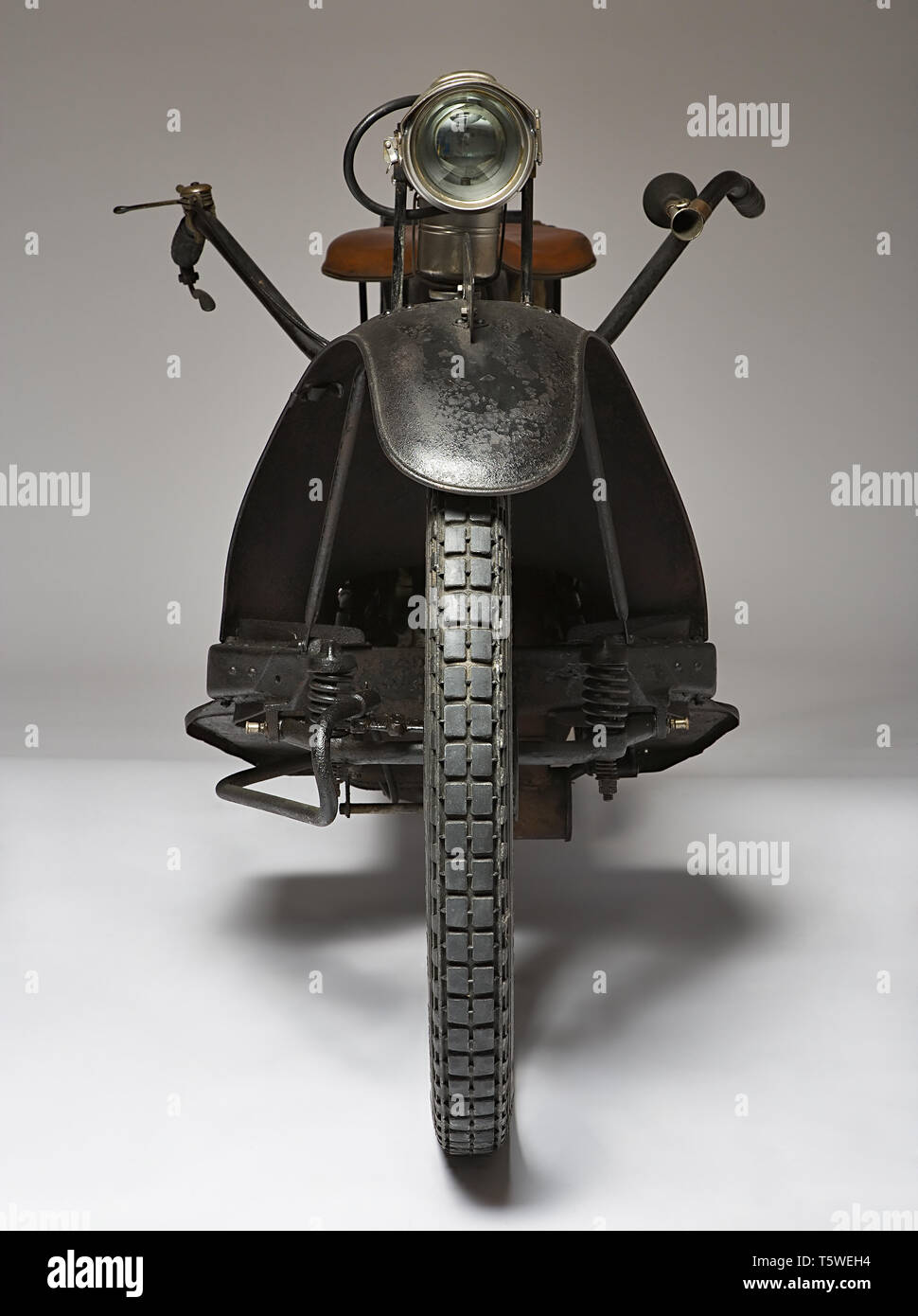 Moto d'epoca NER-A-CAR LE MODÈLE A. en scooter. Marca : Simplex Co. /  Neracar Corp. modello : Modèle A nazione : Royaume-Uni - Sheffield /  États-Unis - Syracuse N Photo Stock - Alamy