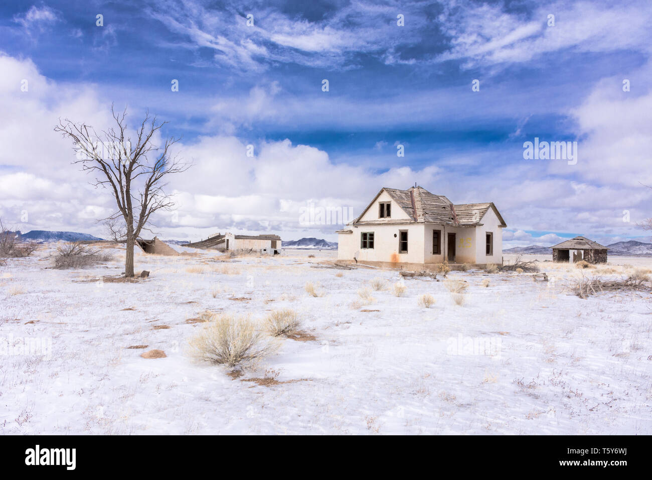 Colorado abandonnés homestead Banque D'Images