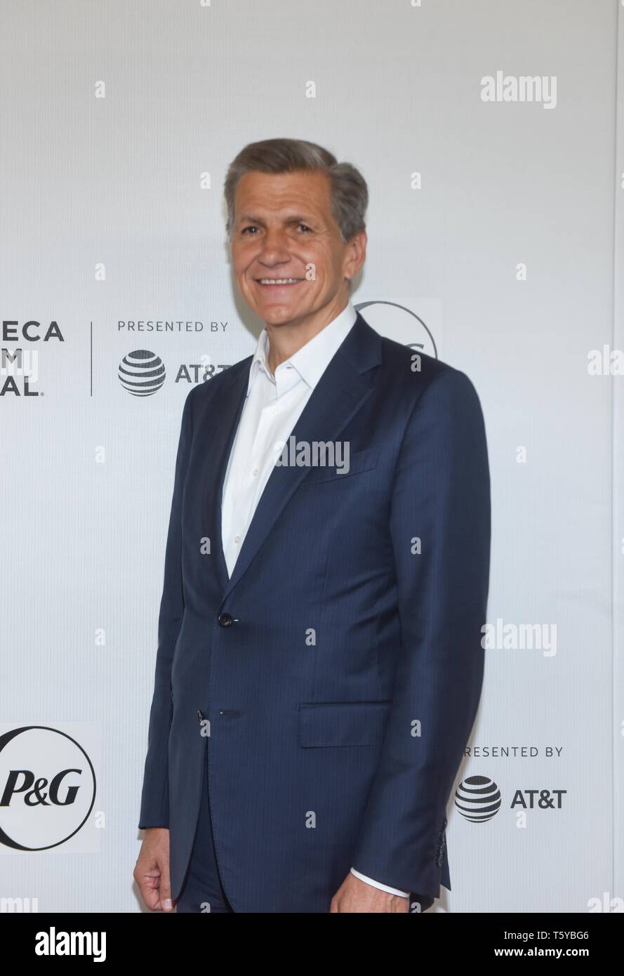 NEW YORK, NEW YORK - 26 avril : Marc Pritchard assiste aux pourparlers Tribeca et la première de la Reine - 2019 Short Collective Tribeca Film Festival au Printemps Studio le 26 avril 2019 à New York. Photo : Jeremy Smith/imageSPACE/MediaPunch Banque D'Images