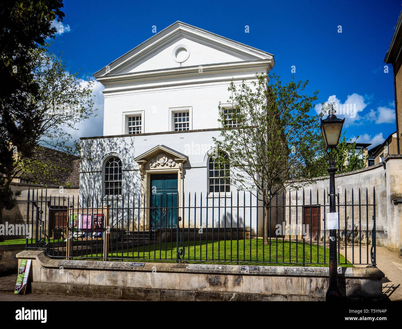 St Asaph salle de musique à Wadham College University of Oxford - une salle de musique c'est que l'on croit être Britains premier concert hall. Construit en 1748. Banque D'Images