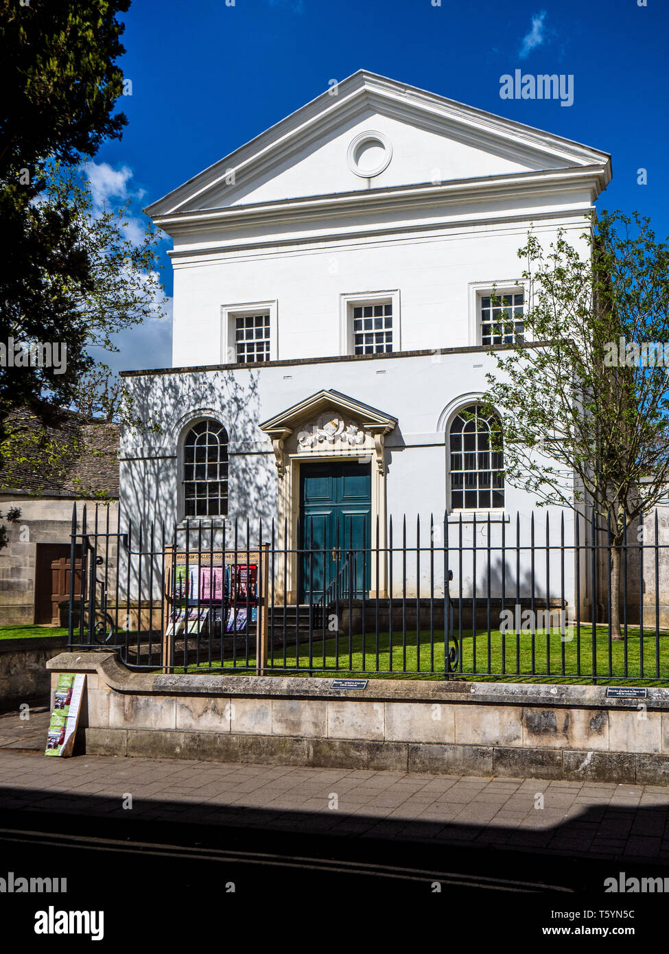St Asaph salle de musique à Wadham College University of Oxford - une salle de musique c'est que l'on croit être Britains premier concert hall. Construit en 1748. Banque D'Images