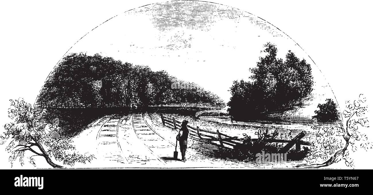 Bataille près de Fort Anne est un quatre-étoiles fort construit pour protéger le port d'Annapolis Royal ,vintage dessin ou gravure illustration Illustration de Vecteur