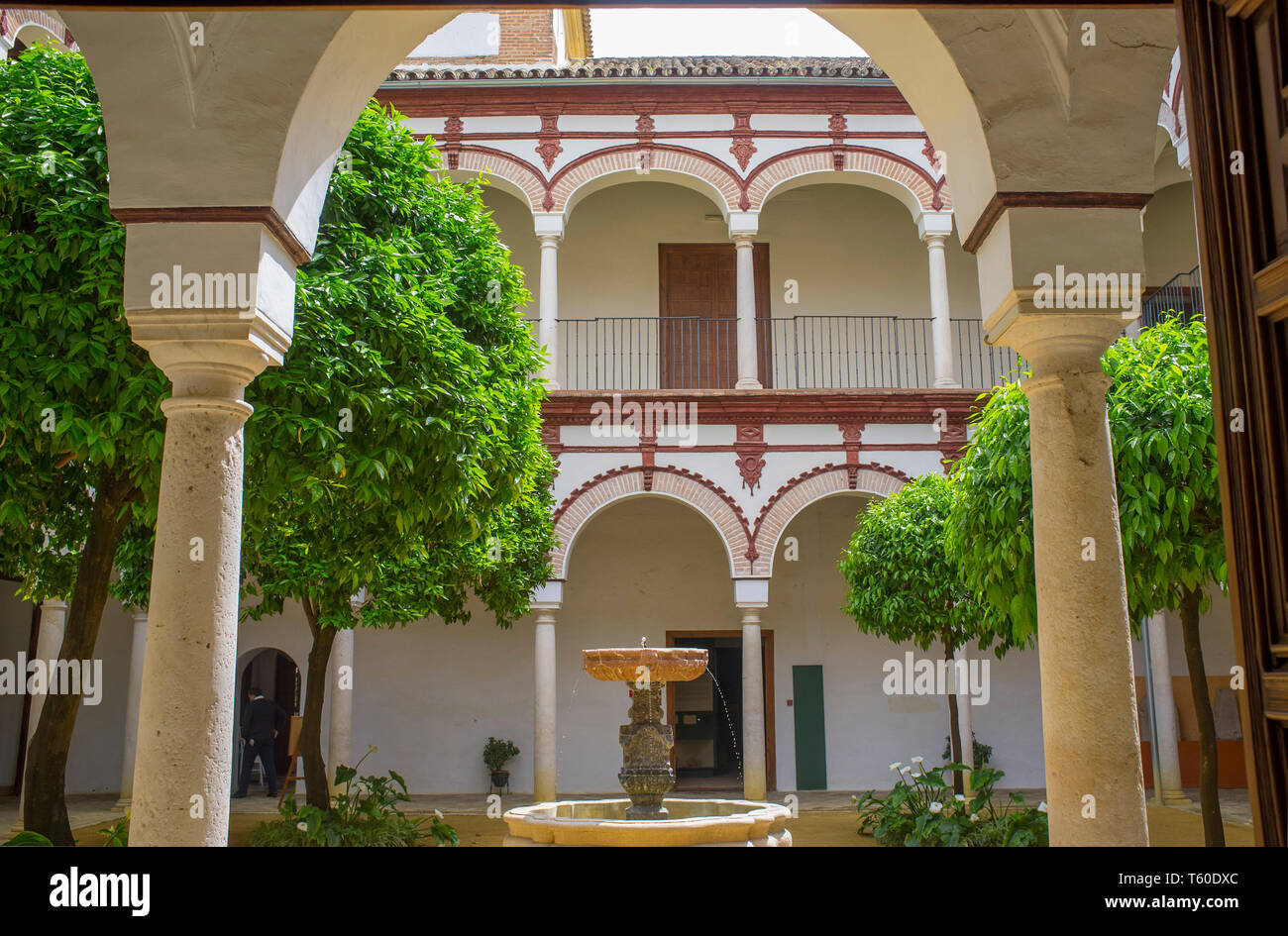 Ecija, Espagne - avril 21th, 2019 : Palais de Benameji, datant du 18ème siècle, Écija, Espagne Banque D'Images