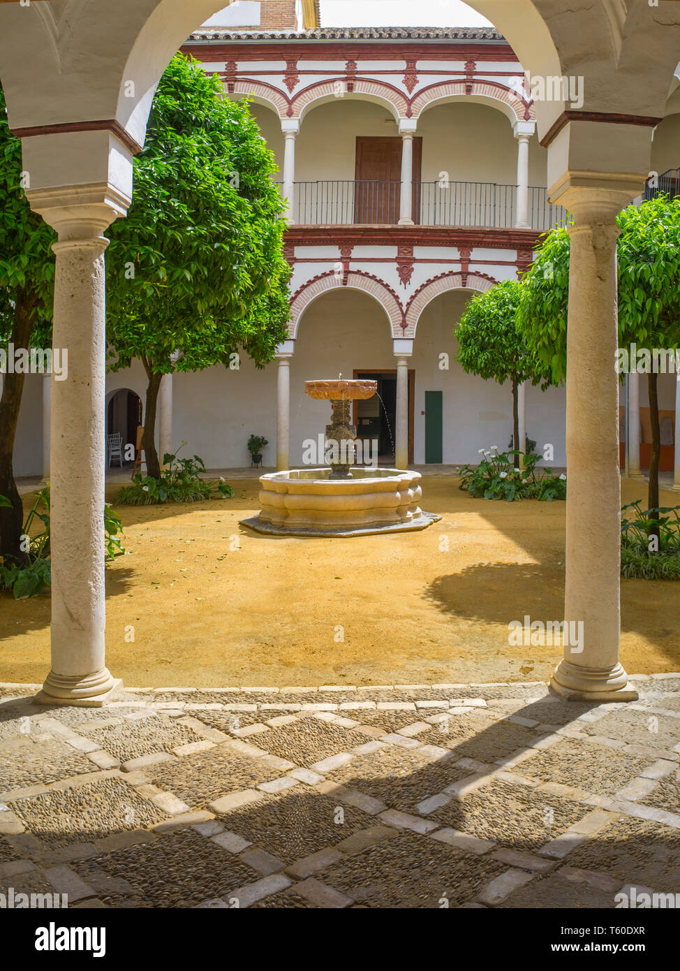 Ecija, Espagne - avril 21th, 2019 : Palais de Benameji, datant du 18ème siècle, Écija, Espagne Banque D'Images