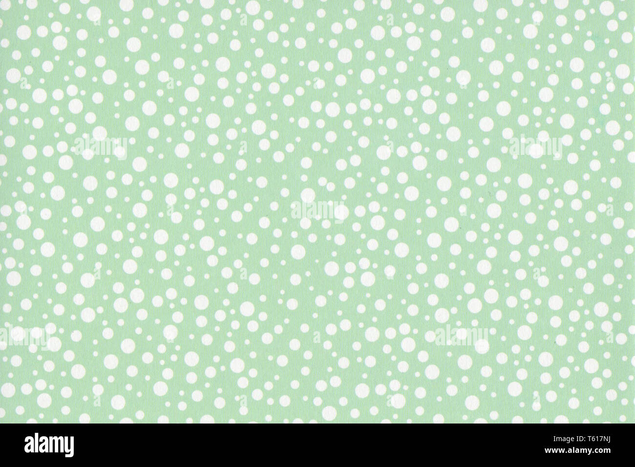 Soft green dotted background, résumé fond vert Banque D'Images
