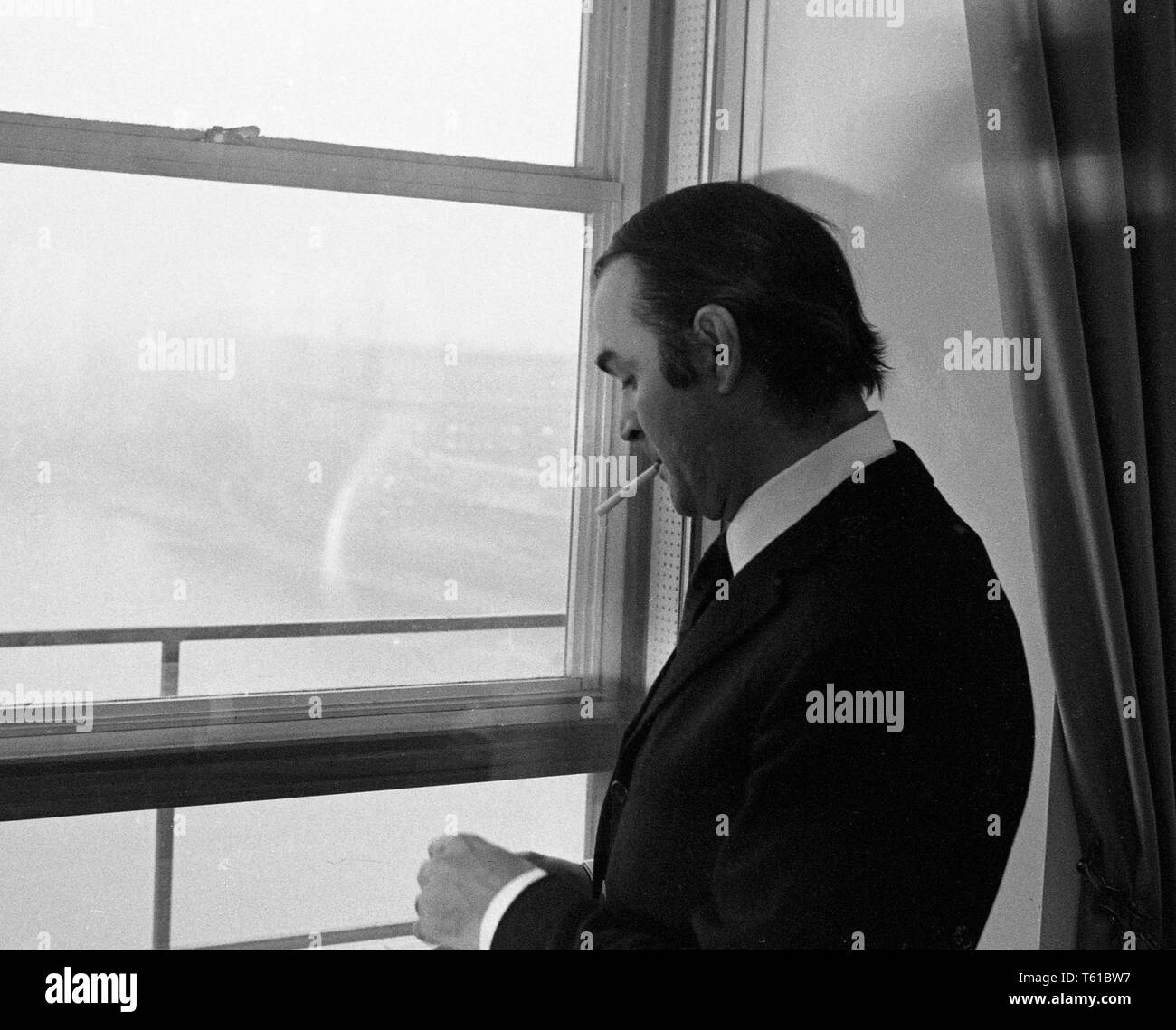 Portrait de Sir Stanley Baker, l'acteur à Londres c1969. Photo par Tony Henshaw Banque D'Images