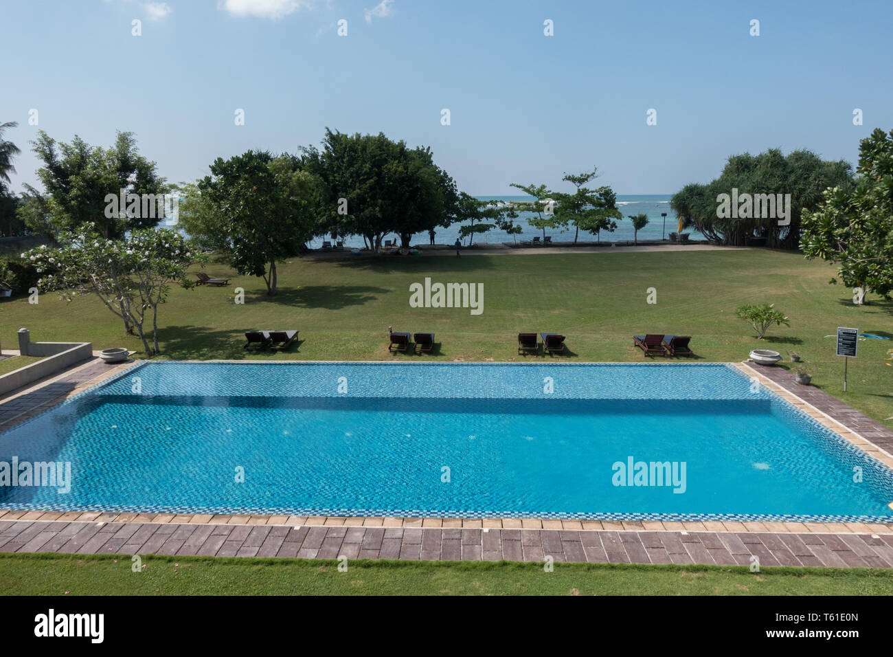 Hôtel Sri lanka,vide,2019,sri Lanka,Tourisme, Banque D'Images