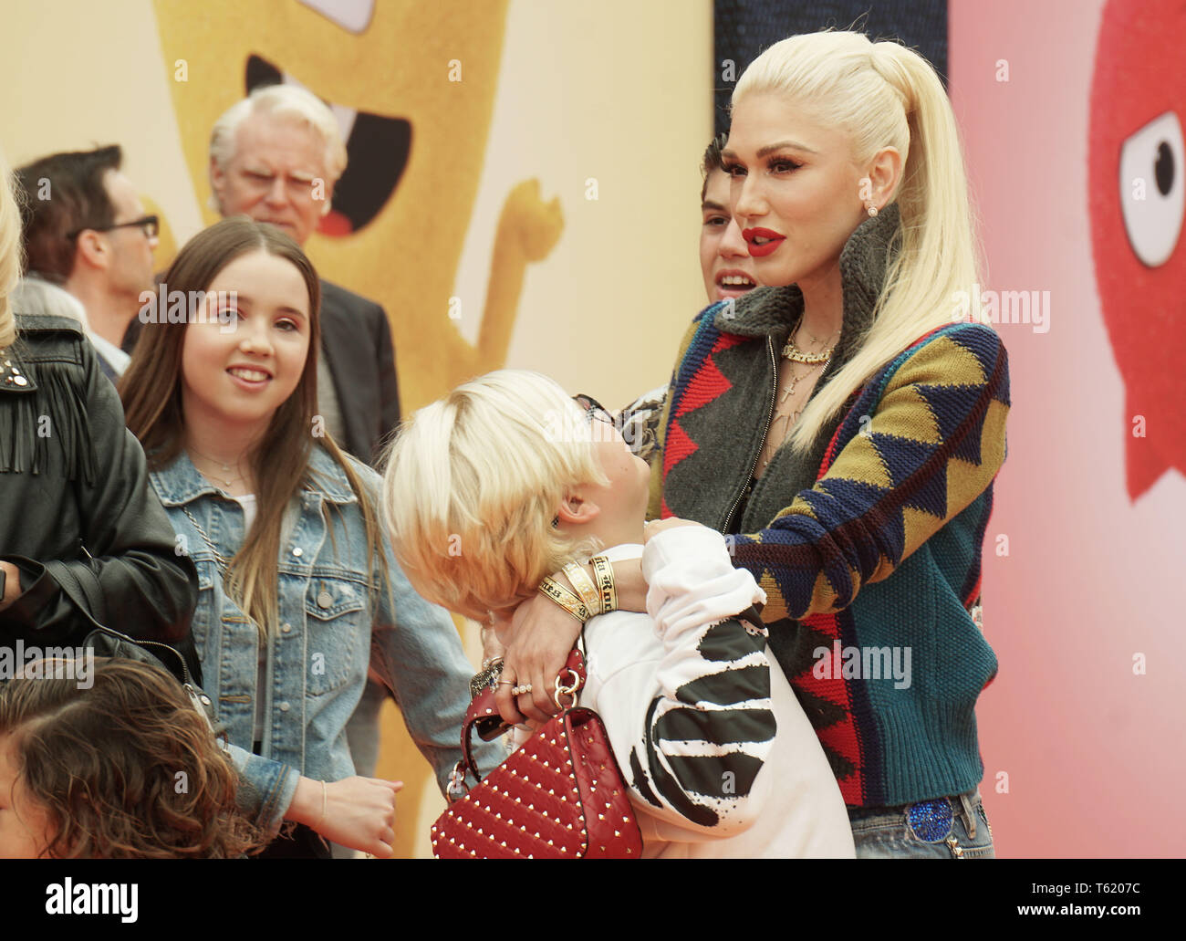 Un Gwen Stefani 064 assiste à la première mondiale de Films STX Ugly Dolls au Regal Cinemas L.A. Vivre le 27 avril 2019 à Los Angeles, Californie. Banque D'Images