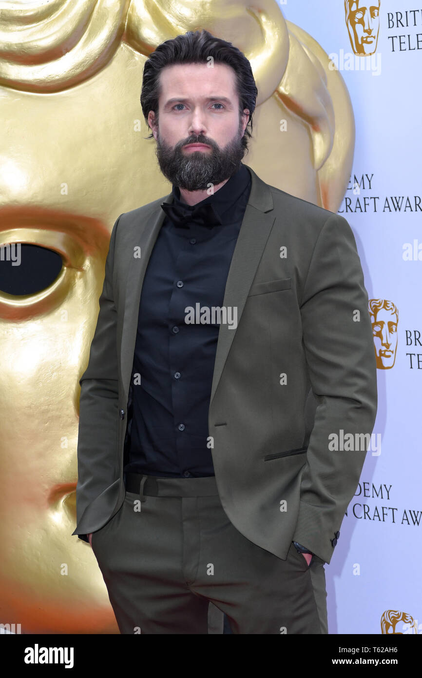 Londres, Royaume-Uni. Apr 28, 2019. Emmett J. Scanlan Arrivers à la British Academy Television Craft Awards le 28 avril 2019, Londres, Royaume-Uni. Credit Photo : Alamy/Capital Live News Banque D'Images