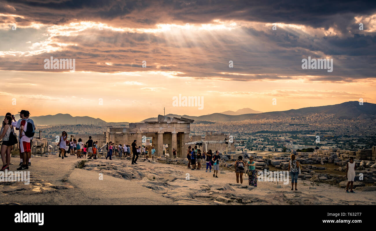 Dieux grecs Banque D'Images