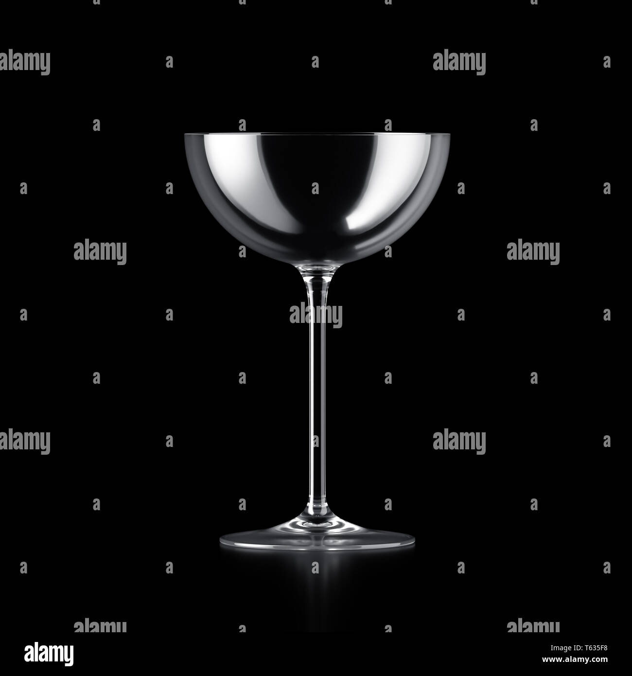 Verre à cocktail Banque D'Images