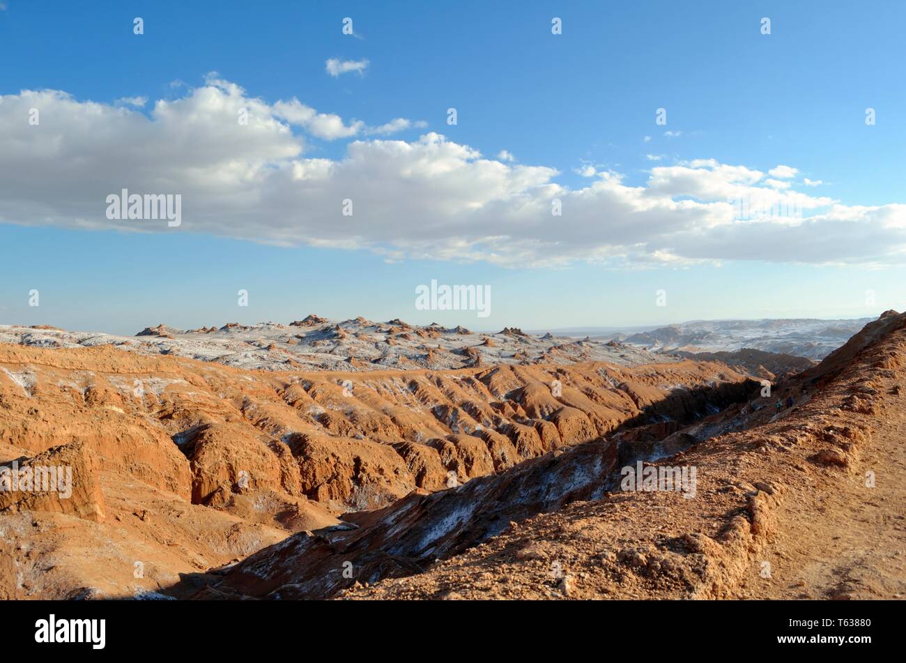 La vallée de la lune, San Pedro de Atacama, Chili Banque D'Images