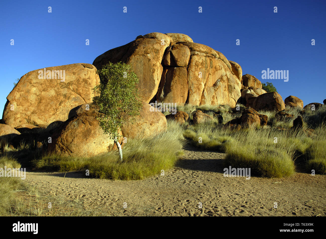 Devils Marbles, Tennant Creek, Territoire du Nord, Australie Banque D'Images