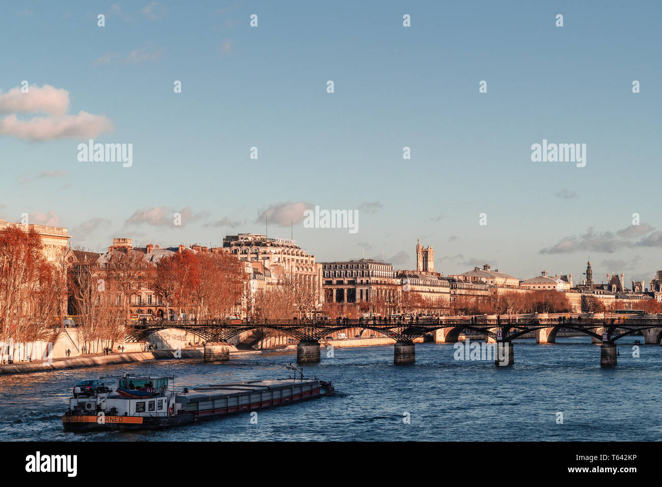 Coucher du soleil à Paris, France, Europe Banque D'Images