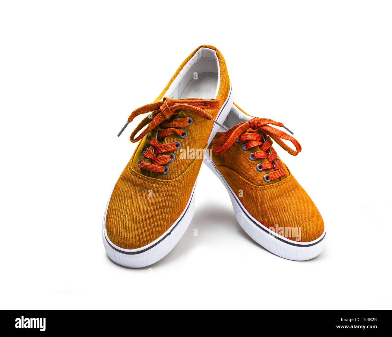 chaussure orange