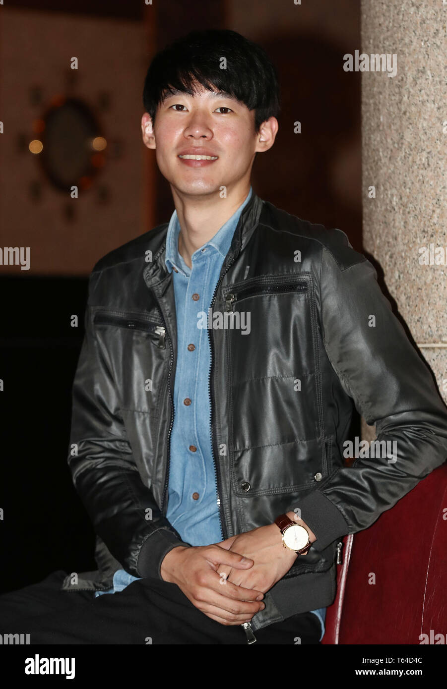 Apr 29, 2019. S. ballerino coréen Kim Ki-wan ballerino sud-coréen Kim Ki-wan pose pour une photo avant une entrevue avec l'agence de presse Yonhap à Séoul le 29 avril 2019. Credit : Newcom/Alamy/Yonhap News Live Banque D'Images