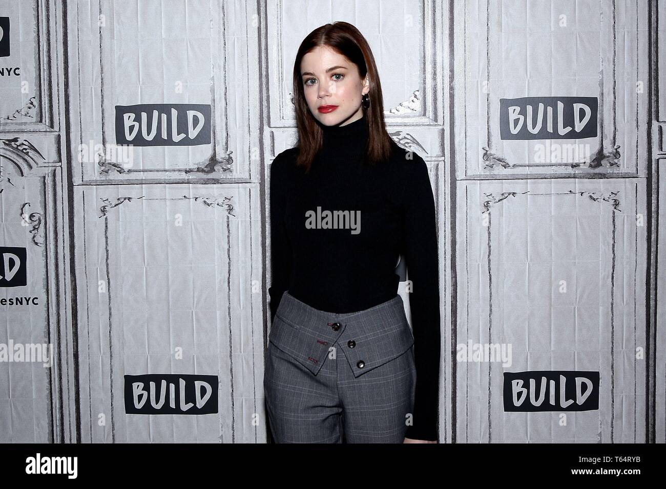 Charlotte espère que l'intérieur pour construire AOL Celebrity Series Candids - SUN, AOL Construire Series, New York, NY Le 29 avril 2019. Photo par : Steve Mack/Everett Collection Banque D'Images