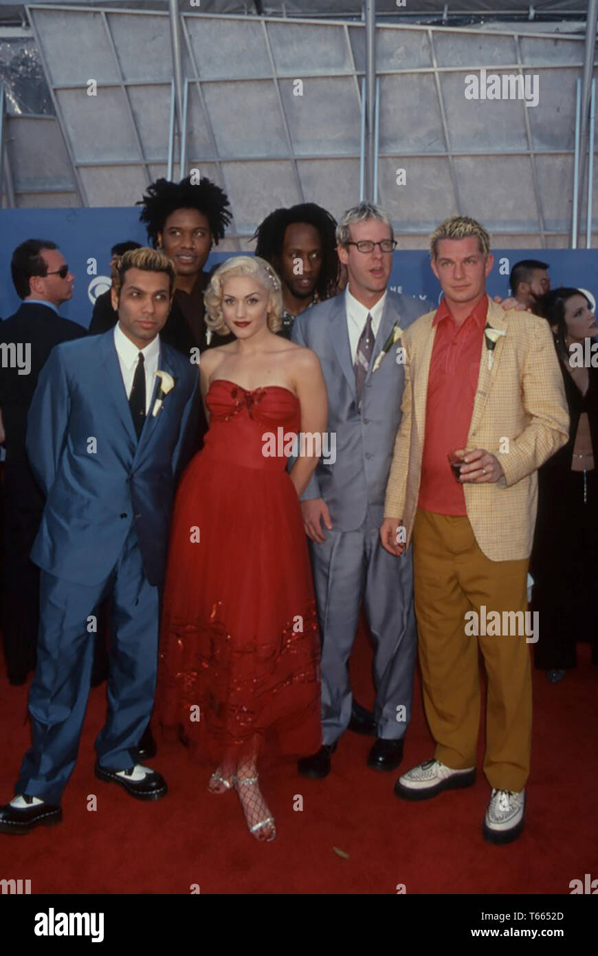 Pas de doute le groupe de rock américain avec Gwen Stefani en 2001 Banque D'Images