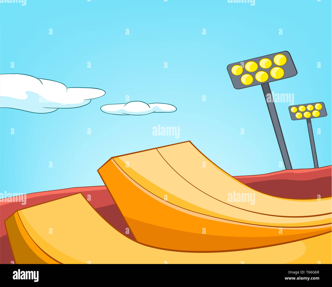 Station de ski Banque D'Images