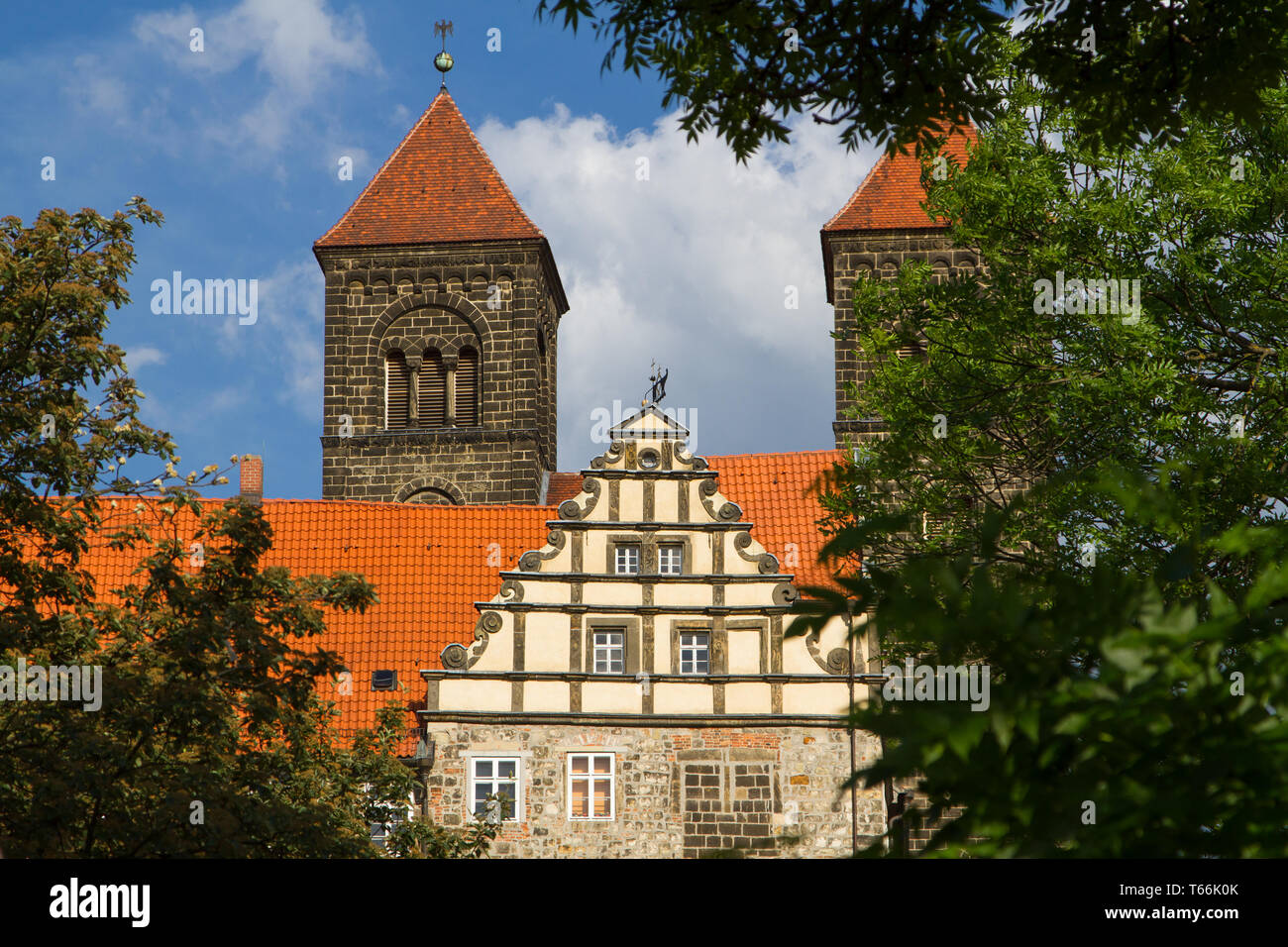 UNESCO World Heritage City Hotel, Harz, Saxe-Anhalt, Allemagne Banque D'Images