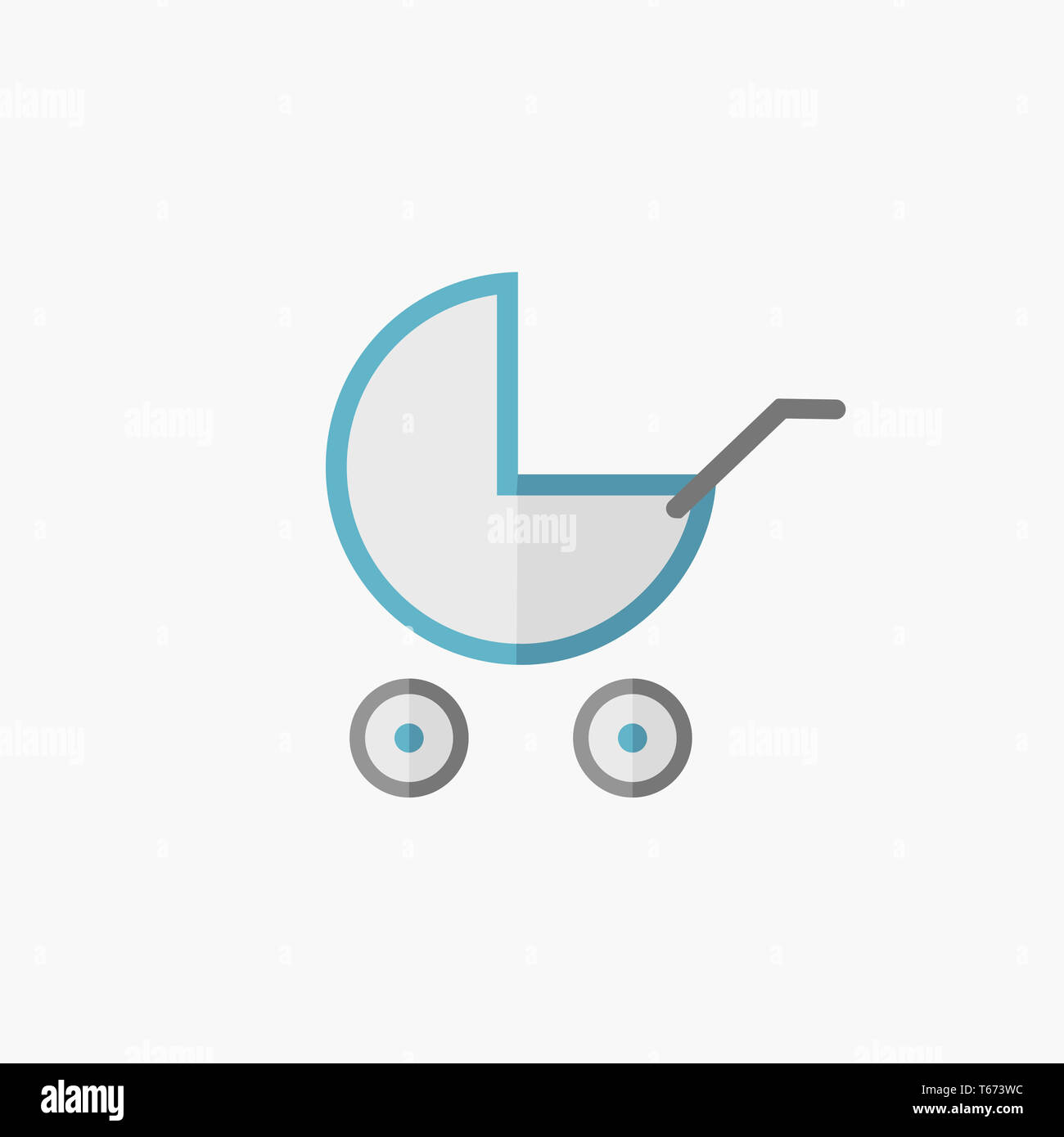 L'icône de maternité Télévision Banque D'Images