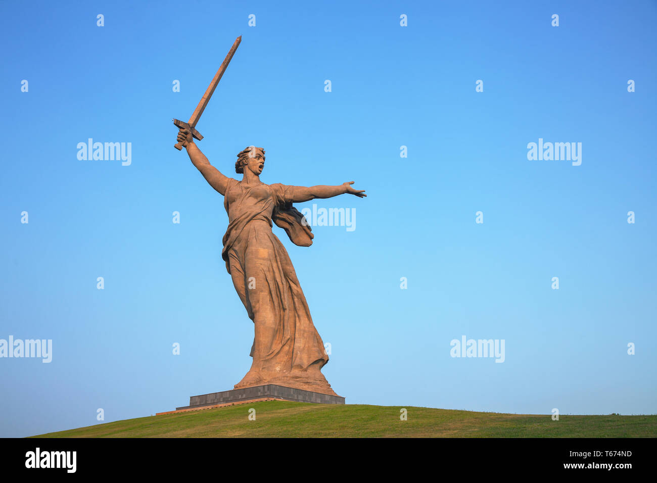 'La Patrie appelle !' monument à Volgograd, Russie Banque D'Images 'La Patrie appelle !' monument à Volgograd, Russie Banque D'Images