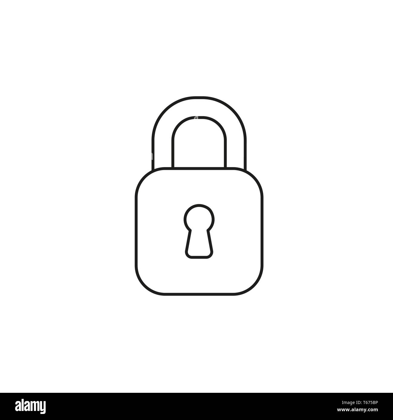 Icone Vecteur De Cadenas Verrouille Ferme Contours Noirs Image Vectorielle Stock Alamy Icone Vecteur De Cadenas Verrouille Ferme Contours Noirs Image Vectorielle Stock Alamy