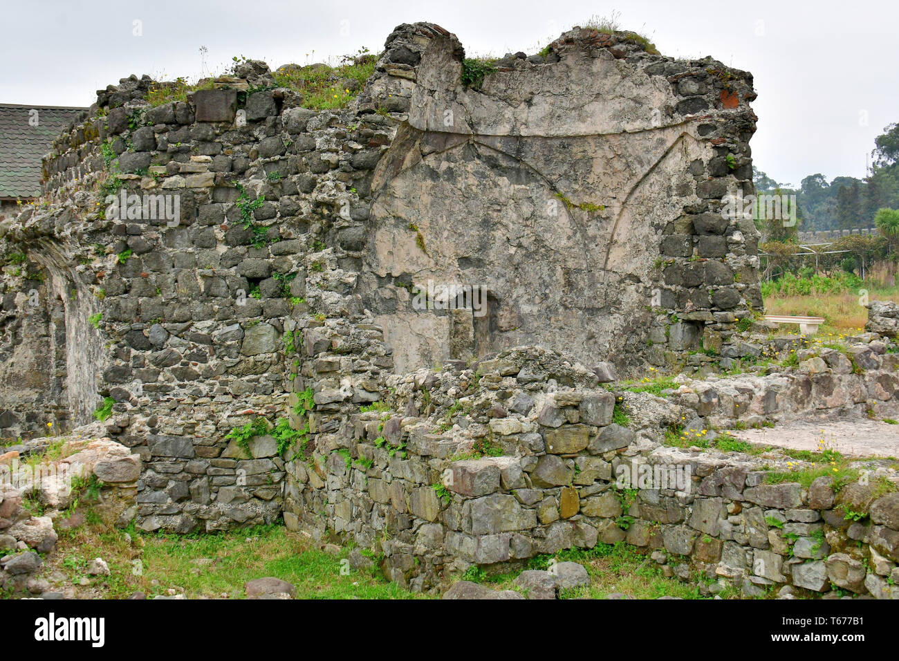 Ruines du Fort romain de goniomètre, Batumi, république autonome d'Adjarie, Géorgie Banque D'Images