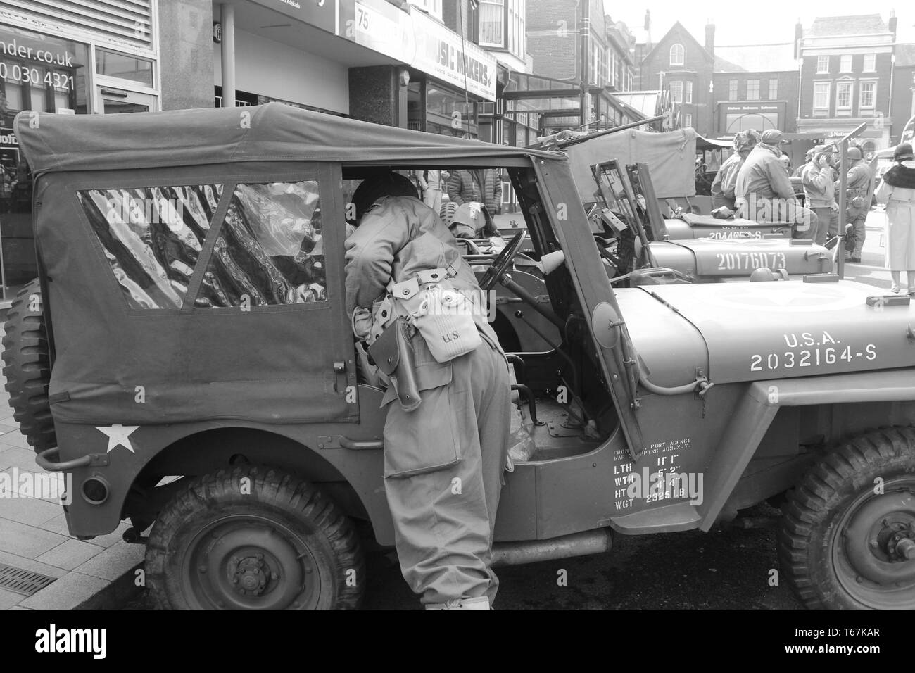 Festival 1940 à Colwyn Bay Banque D'Images