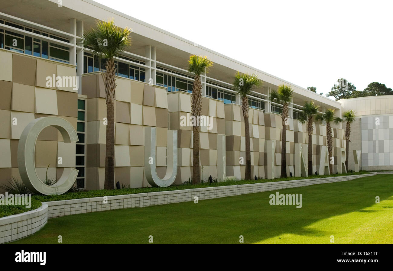 Institut culinaire internationale commune du marché, Myrtle Beach en Caroline du Sud USA Banque D'Images