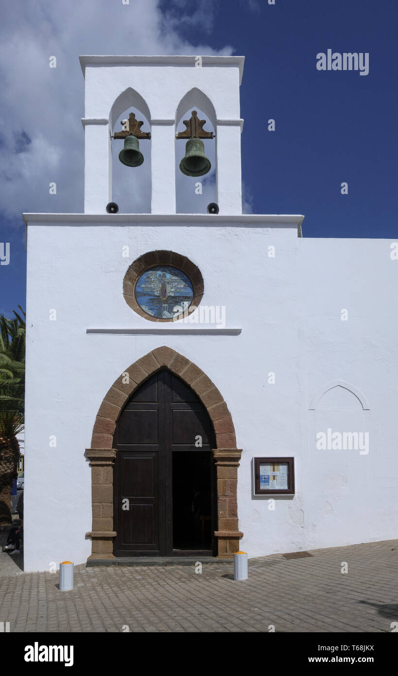 Église de Puerto del Carmen Banque D'Images