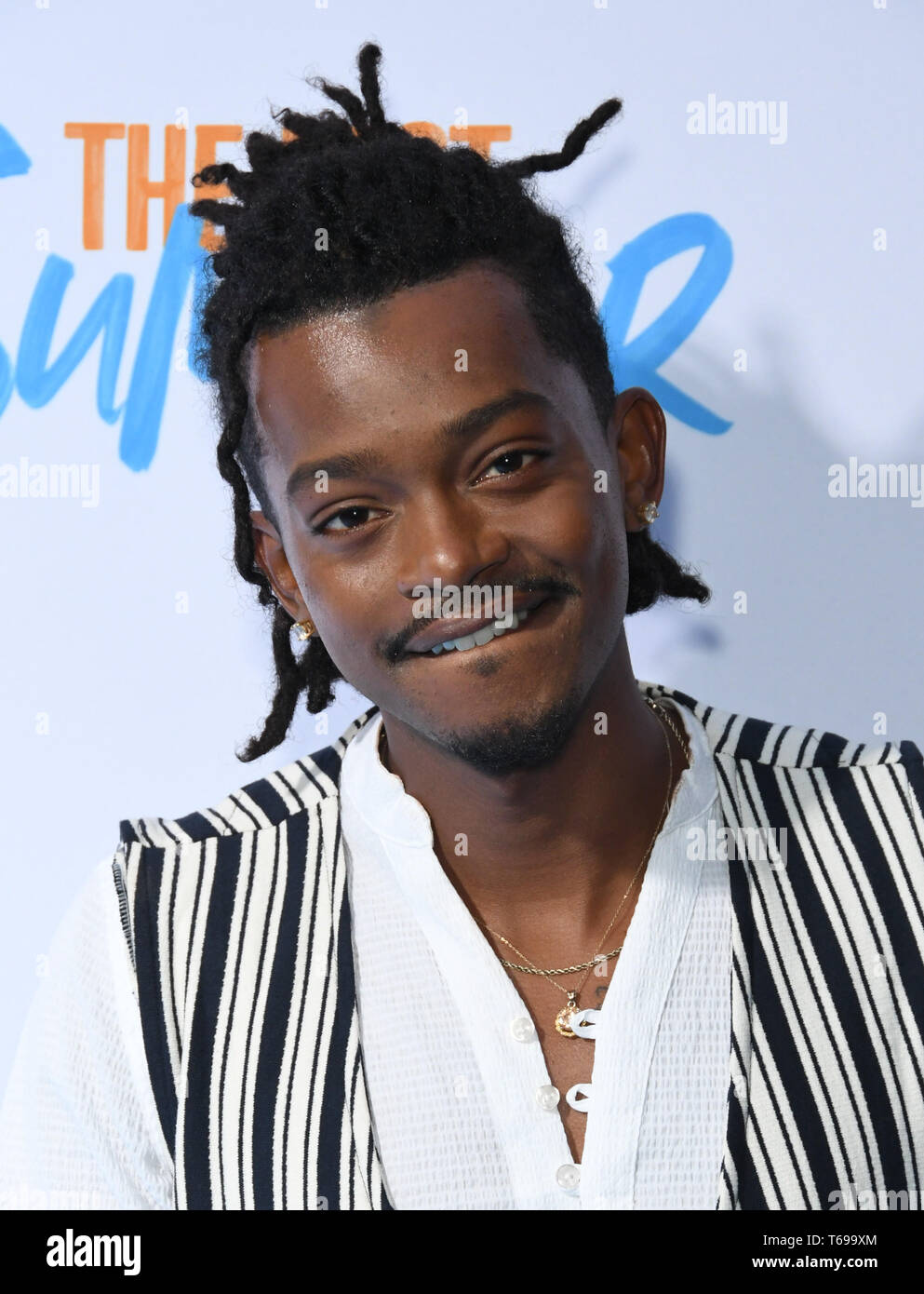 29 avril 2019 - Hollywood, Californie, États-Unis - 29 avril 2019 - Hollywood, Californie - Norman Johnson, Jr. . L'Netflix ''l'été dernier'' Los Angeles Projection spéciale tenue au Théâtre chinois de Grauman 6. Crédit photo : Birdie Thompson/AdMedia (crédit Image : © Birdie Thompson/AdMedia via Zuma sur le fil) Banque D'Images