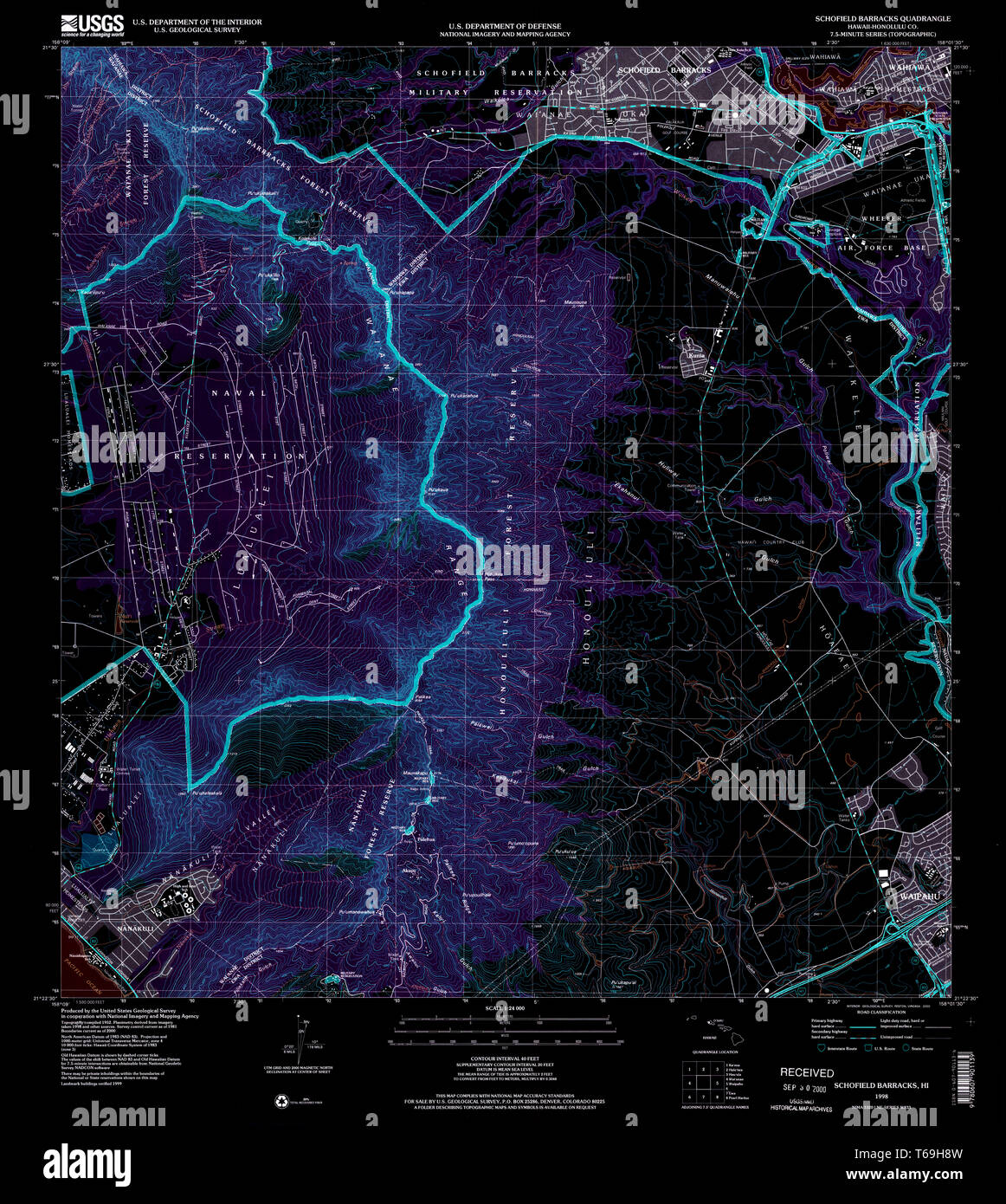 Mappa di schofield Banque de photographies et d’images à haute ...