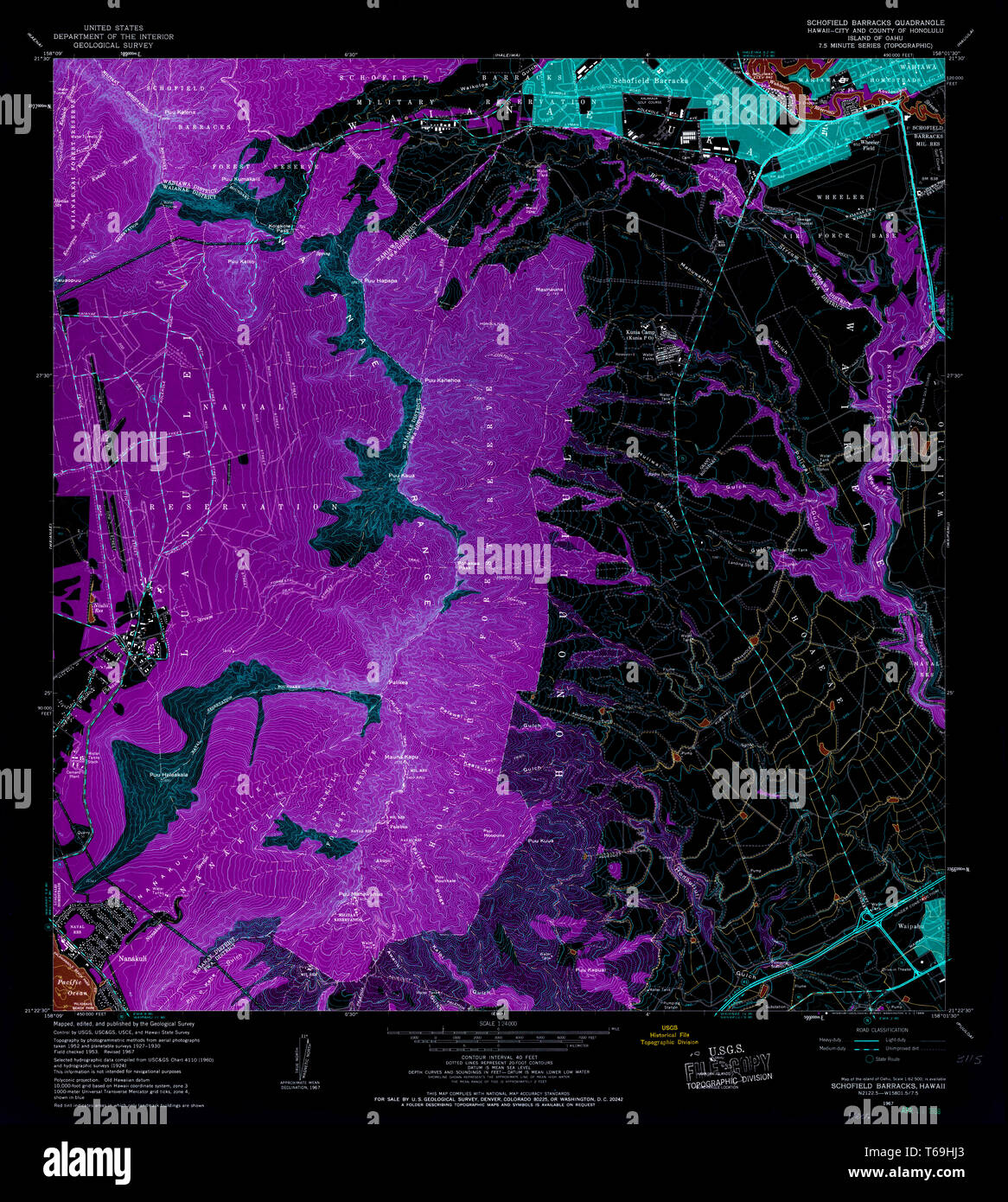 Mappa di schofield Banque de photographies et d’images à haute ...