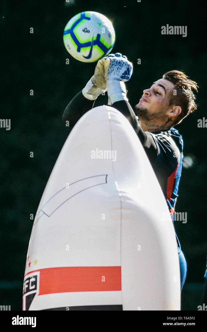 Sao Paulo - SP - 04/30/2019 - Formation de São Paulo - Jean durant la formation de Sao Paulo à TC Barra Funda. Photo : Marcello Zambrana / AGIF Banque D'Images