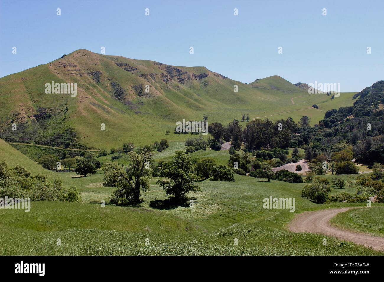 Black Diamond Mines Regional Preserve et Antioch, Californie Banque D'Images