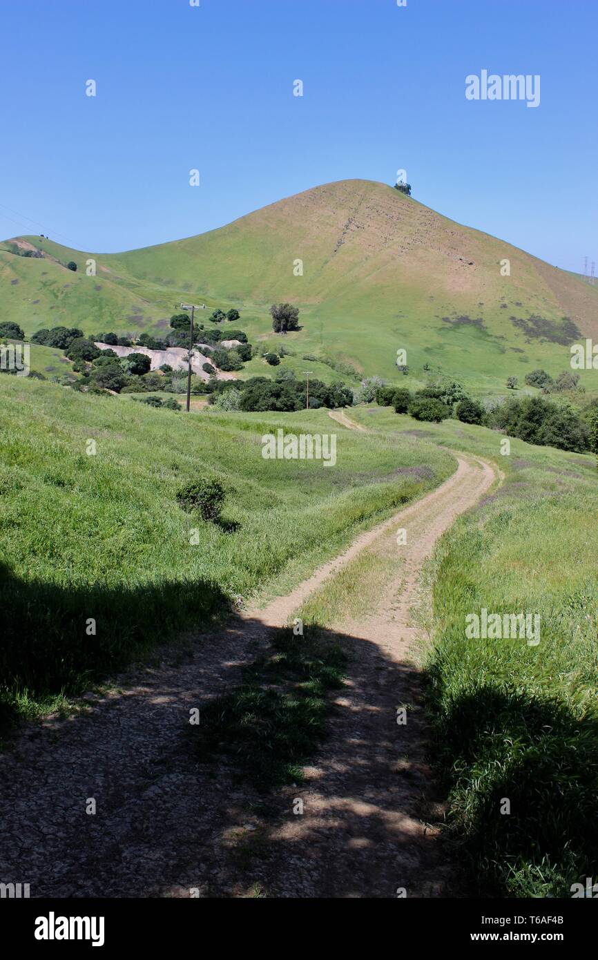 Black Diamond Mines Regional Preserve et Antioch, Californie Banque D'Images