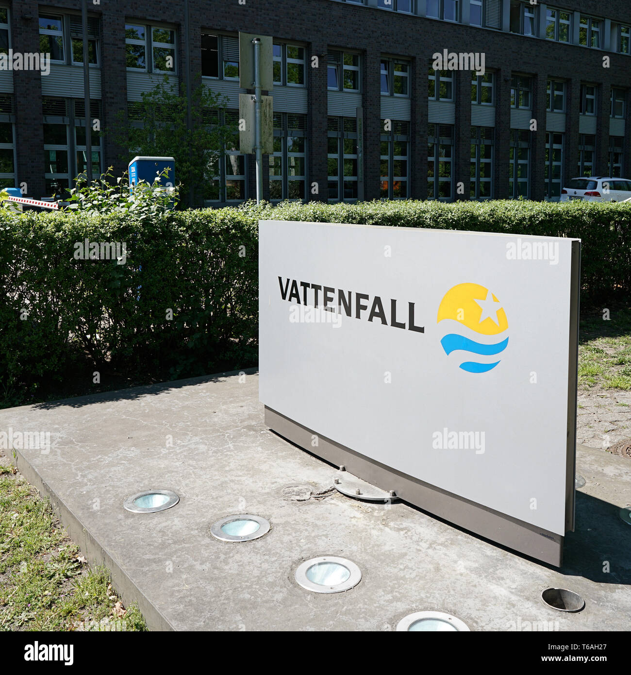 Siège de l'entreprise de Vattenfall Europe AG à Berlin. Banque D'Images