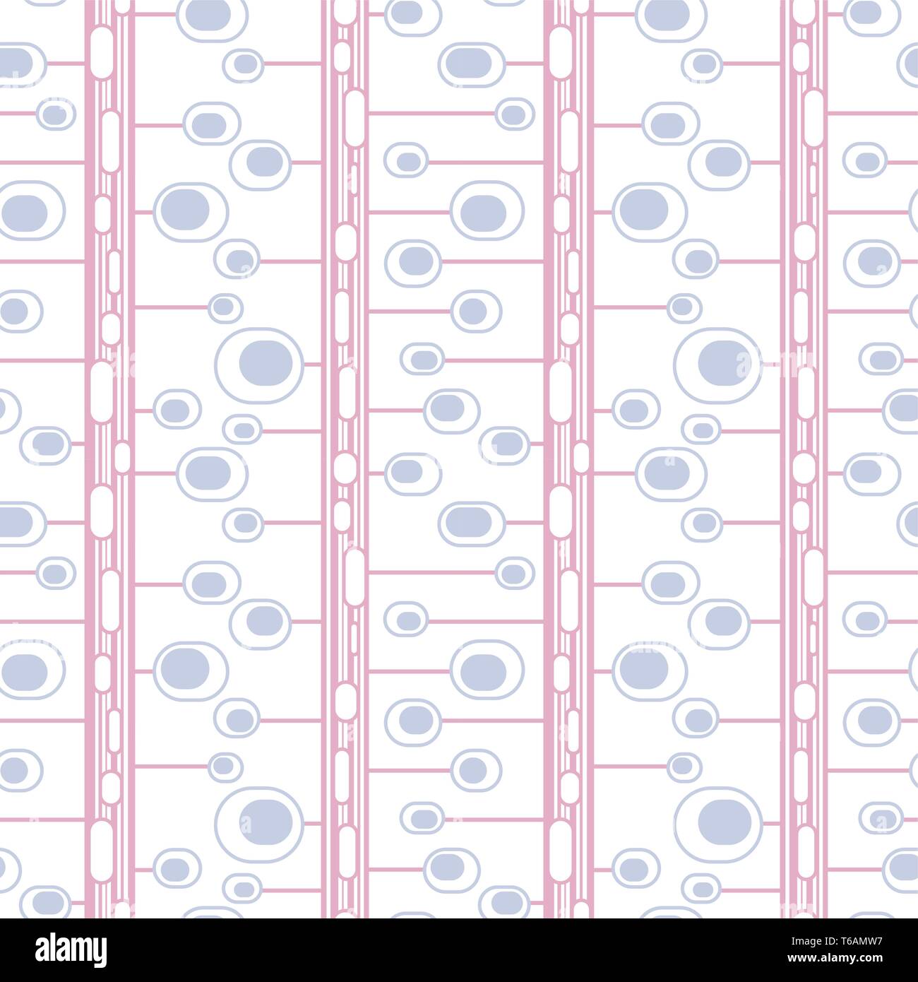 Motif géométrique transparente naturelle. Abstract Vector ornament for textile, papier d'emballage, tissu, papier peint, web, etc. Illustration de Vecteur