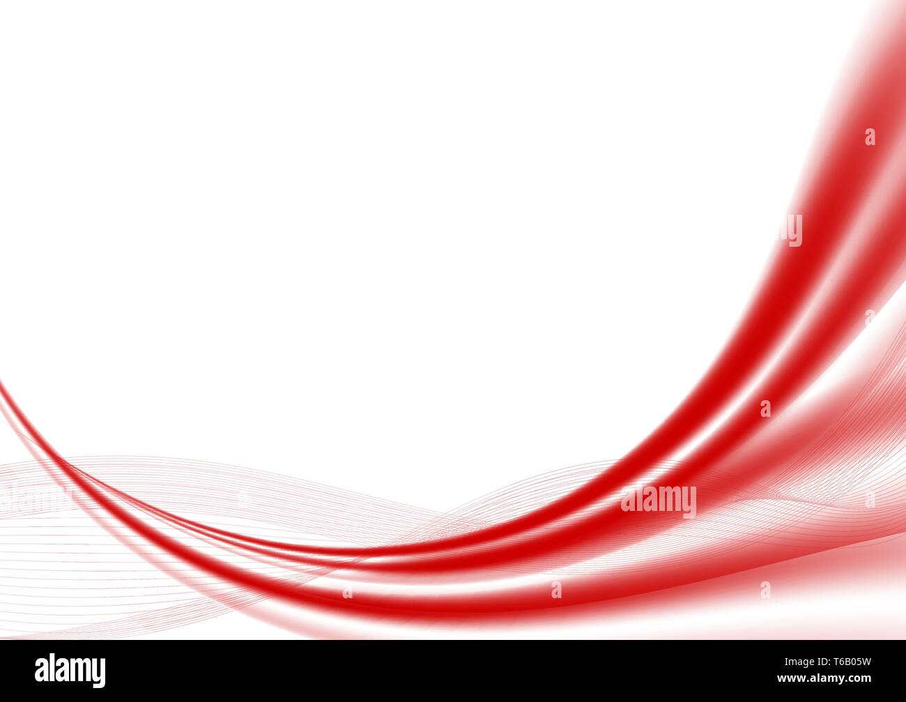 Résumé Contexte L'onde rouge vector illustration Illustration de Vecteur