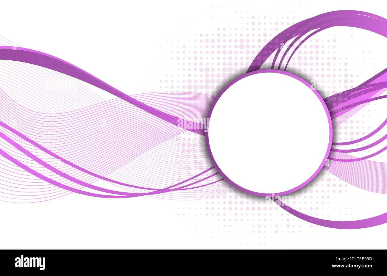 Résumé fond d'onde violet design moderne avec copie espace. Vector illustration Illustration de Vecteur