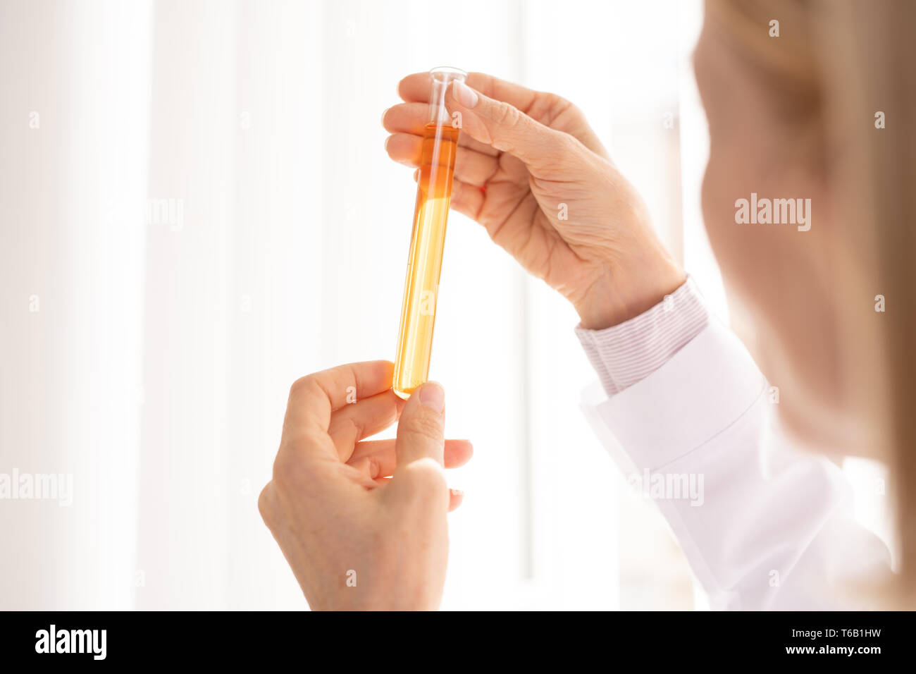 La tenue des laboratoires Banque D'Images