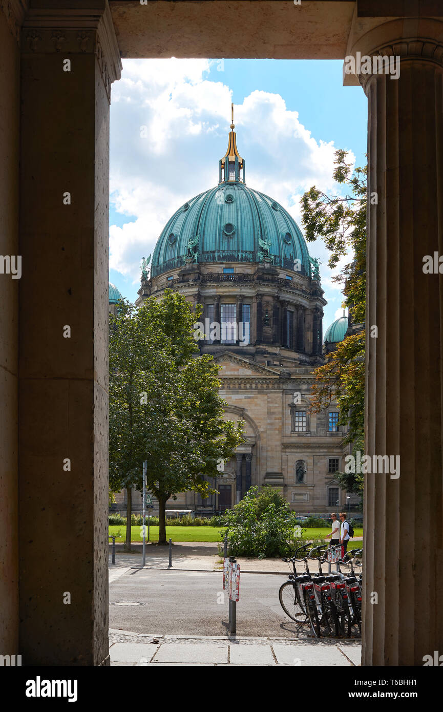 La Cathédrale de Berlin, dans le centre de la ville Banque D'Images