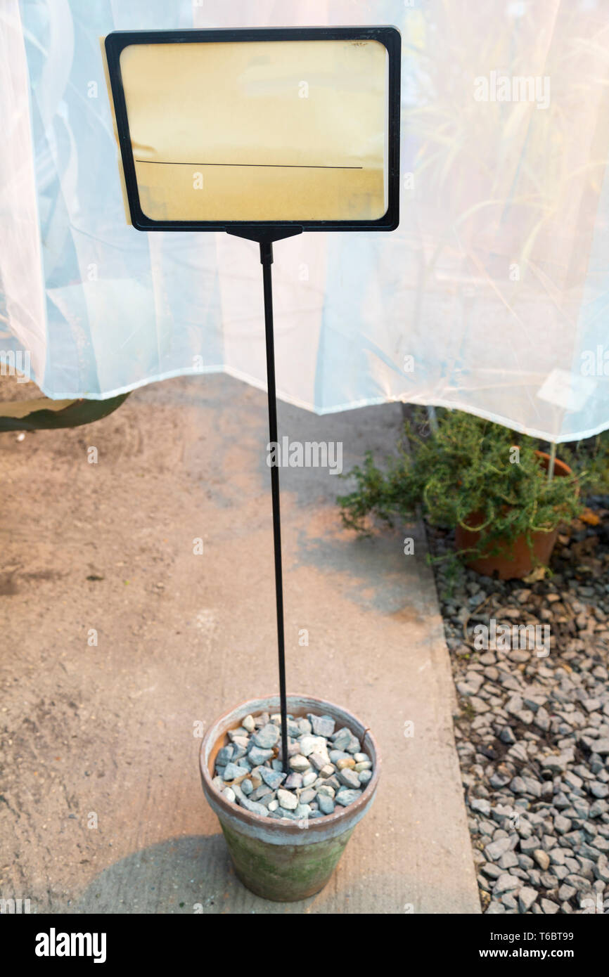 Pointeur de direction sans mots Banque D'Images