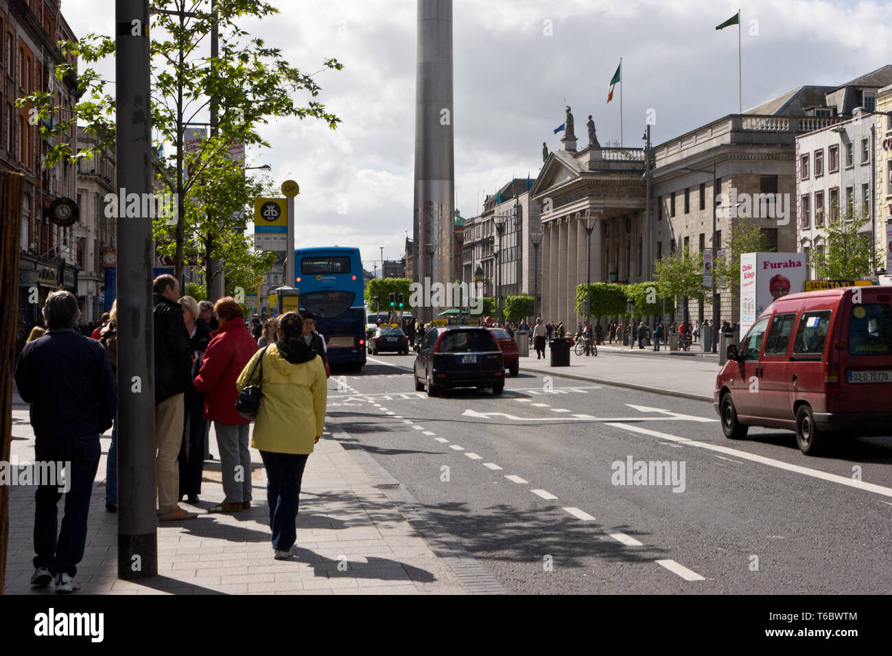 Base de la spire, Dublin, Irlande Banque D'Images