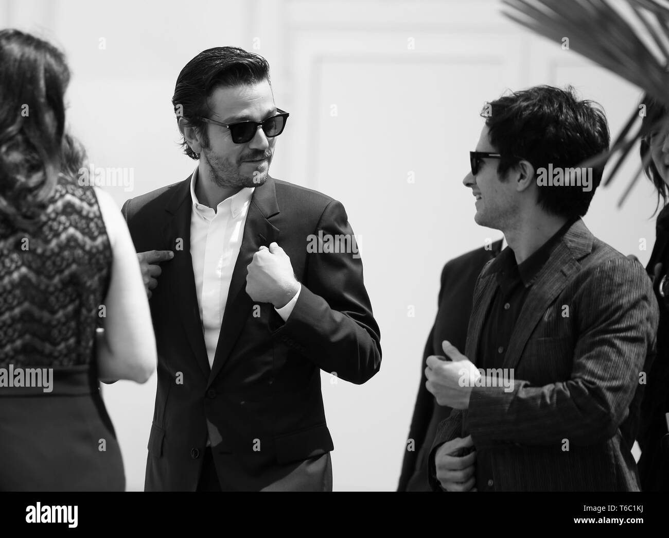 CANNES, FRANCE - 23 MAI 2017 : Diego Luna au Festival du Film de Cannes 70e anniversaire déjeuner (Photo : Mickael Chavet) Banque D'Images