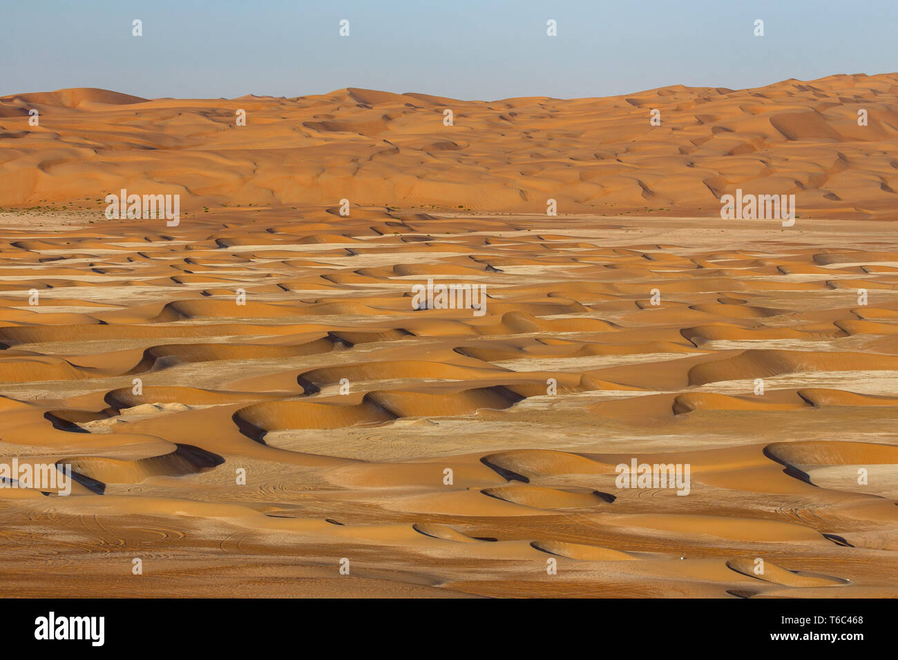 Émirats arabes unis, Abu Dhabi Province, oasis de Liwa, désert du Rub Al Khali (quart vide) Banque D'Images