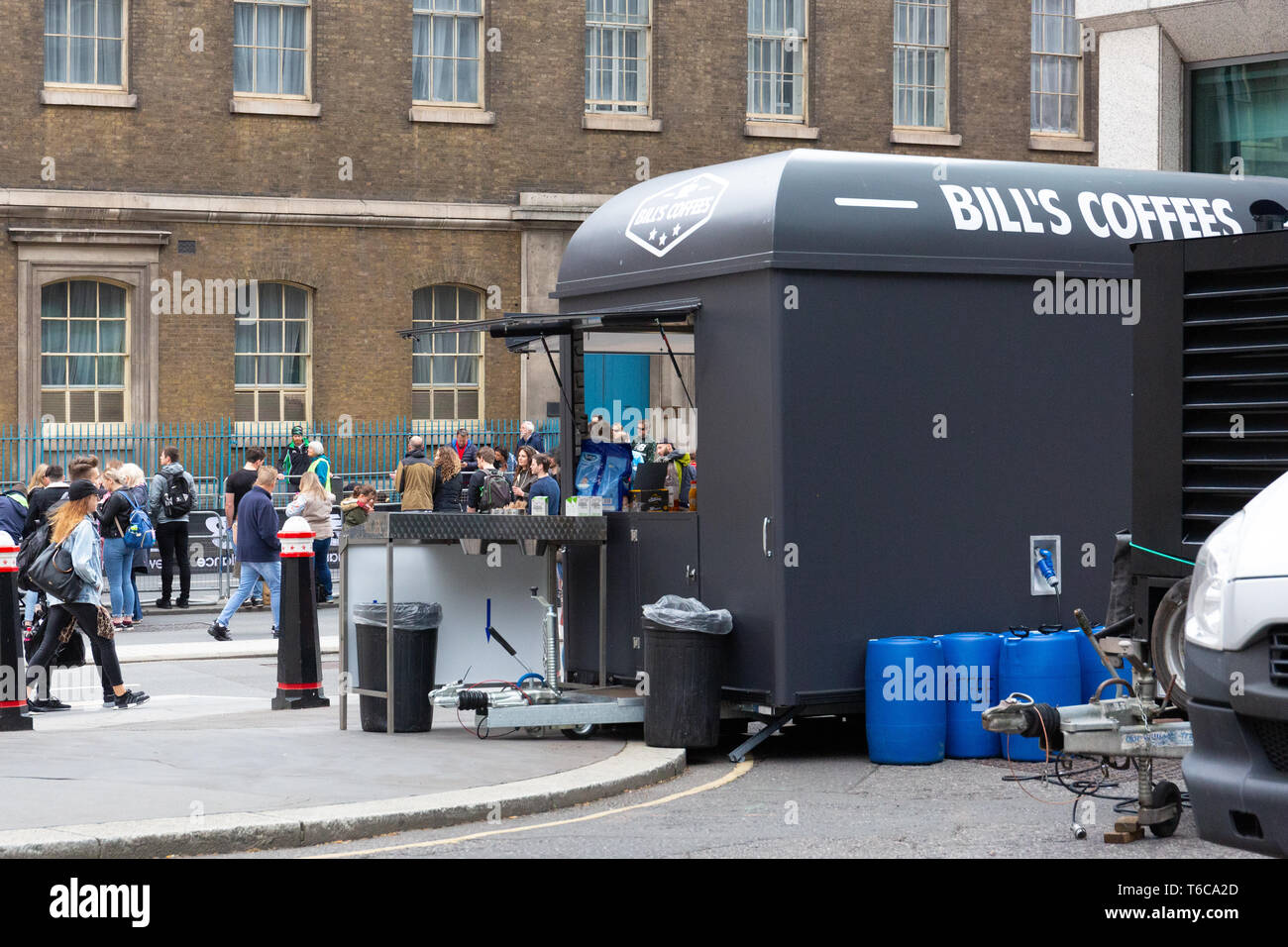 Bill's Coffees au Marathon de Londres 2019 vierge Banque D'Images