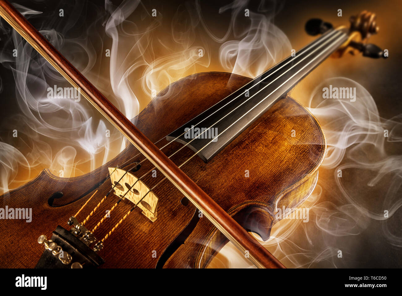 violon Banque D'Images