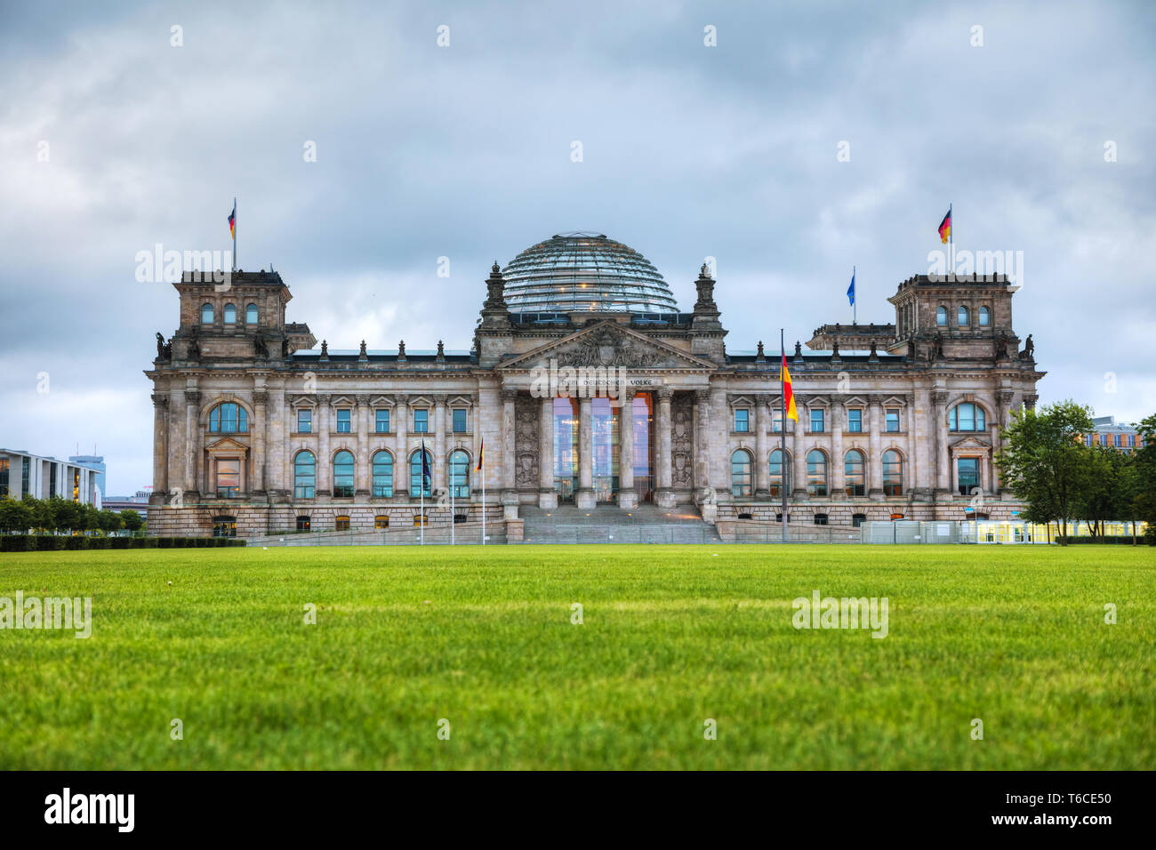 Bâtiment du Reichstag à Berlin Banque D'Images